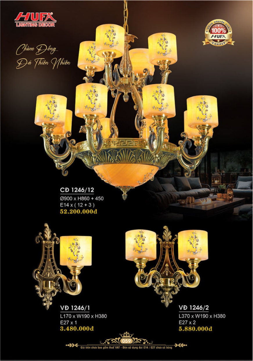 Bảng giá đèn trang trí HUFA